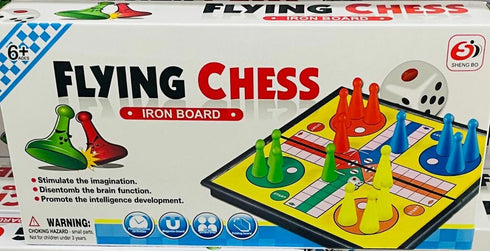 Flying Chess Iron Board Game For Kids - WooTech Online Shopping In SA