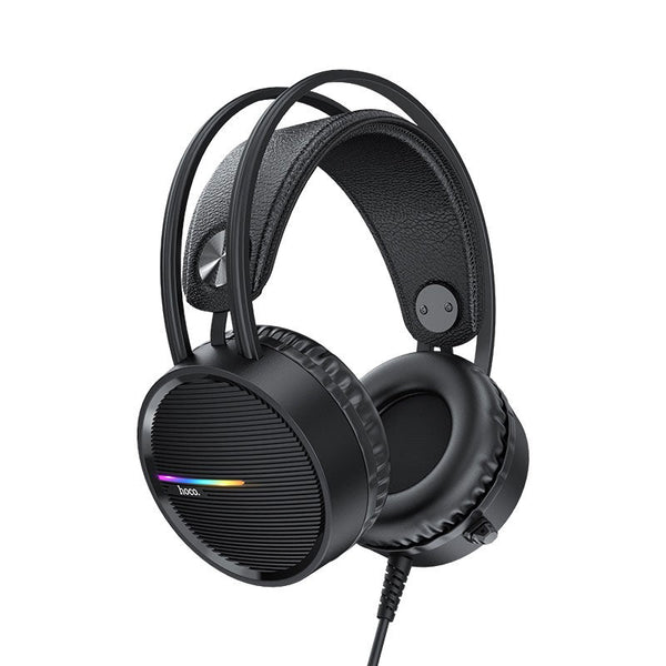 Gaming headset/ Headphones USB + AUX - Hoco W100 - WooTech Online Shopping In SA