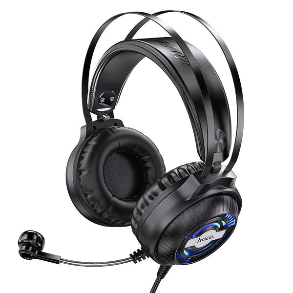 Gaming headset/ Headphones USB + AUX - Hoco W101 - WooTech Online Shopping In SA