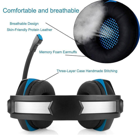 Gaming Headset with Mic GM-2, for PS4 Xbox 1, Laptop, PC, Tablet, Smart phones