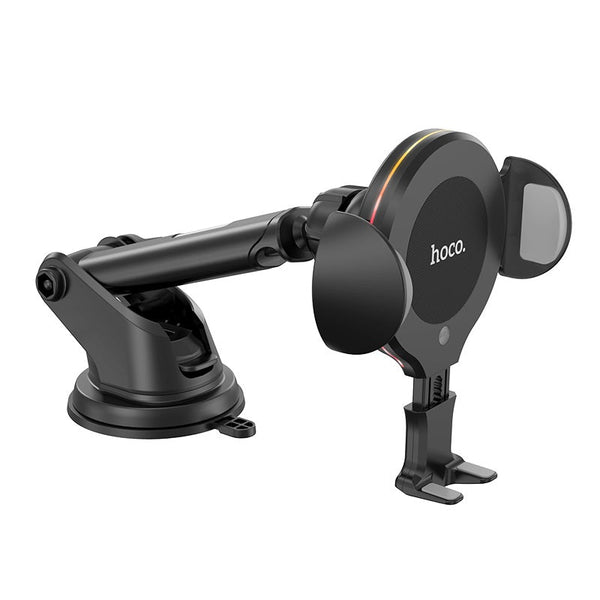 Hoco 10W Car phone holder With Wireless Phone charger - CA60 - WooTech Online Shopping In SA