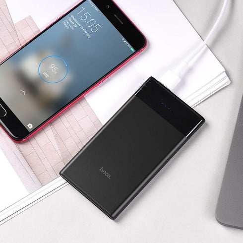 Hoco B35D 5000mAh Fast Charging Mini Power Bank With 2 Micro USB Output - WooTech Online Shopping In SA