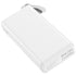Hoco J73 30000mAh LED Table Lamp Power Bank - White