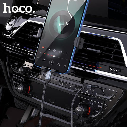 Hoco Lightning To Audio Conversion Cable - 1m