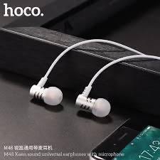 hoco M48 3.5mm Wired Earphone with Microphone Noise-canceling Stereo Sports Headset