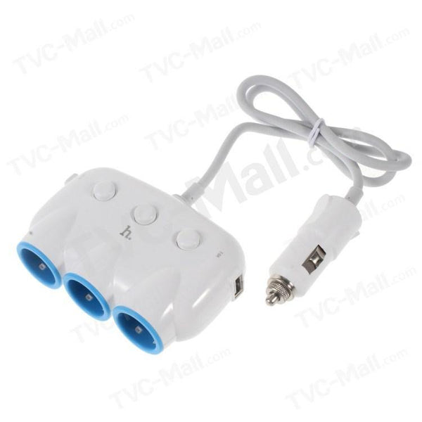 Hoco-Multipurpose car charger-3.1A C1