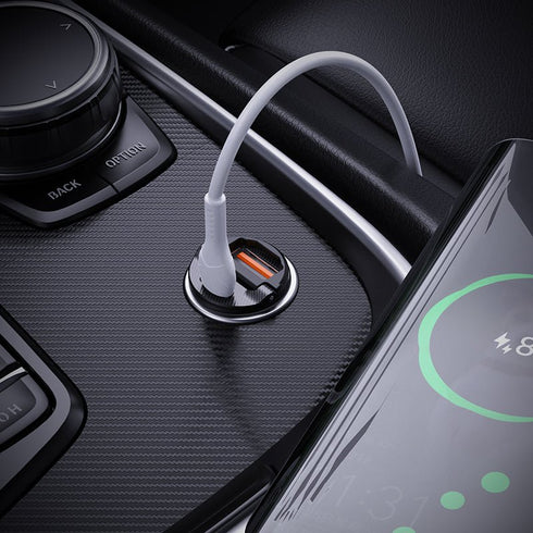 Hoco NZ2 Dual USB PD30W + QC3.0 Mini Car Charger