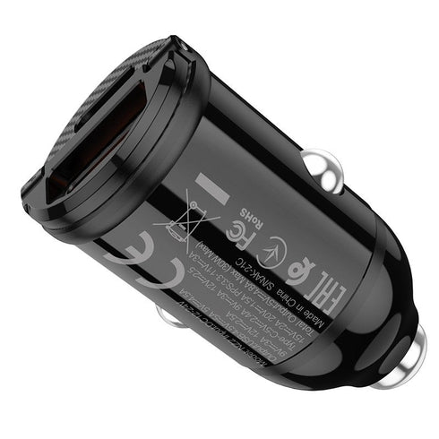 Hoco NZ2 Dual USB PD30W + QC3.0 Mini Car Charger