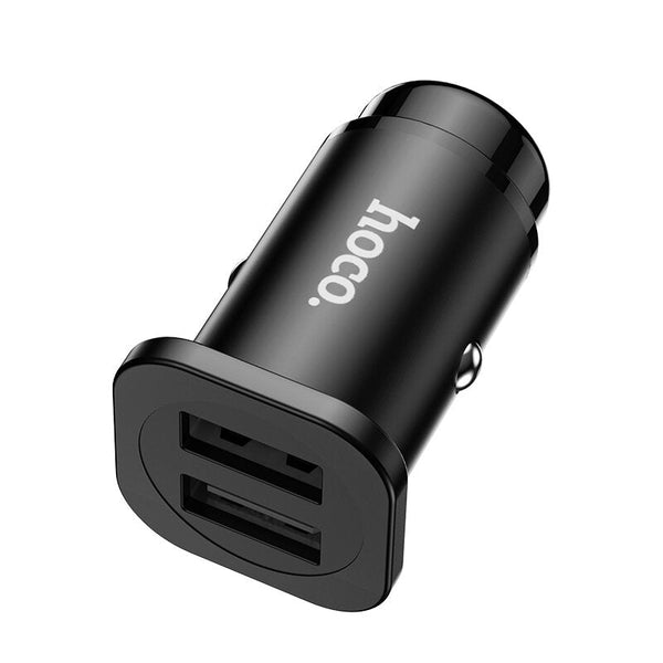 Hoco Nz4 24W Car charger - 2Usb + Type C Cable (1M) - WooTech Online Shopping In SA