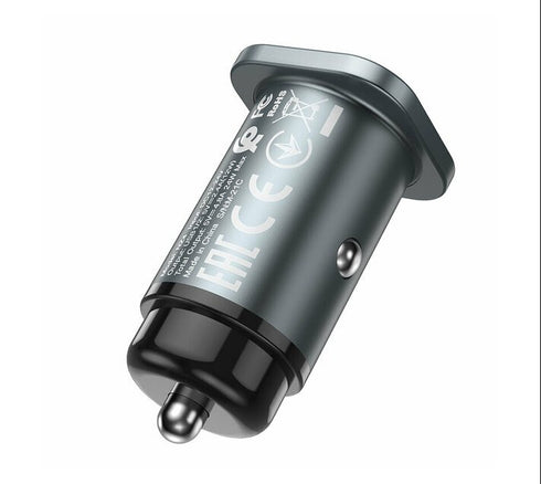 Hoco Nz4 24W Car charger - 2Usb + Type C Cable (1M)