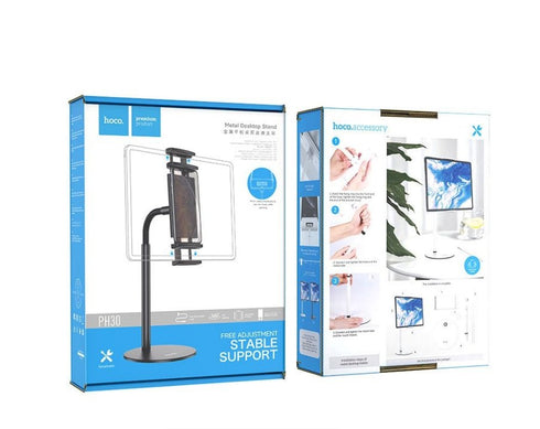 Hoco PH30 Metal Phone Holder Desktop Stand - WooTech Online Shopping In SA