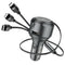 3 in 1 Car Charger With Lightning/Type C/Micro USB Cable