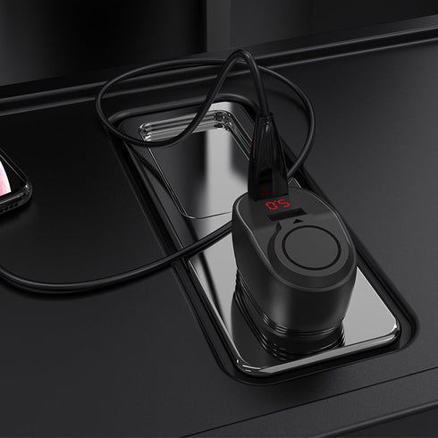 Hoco Thunder Power Car Charger With Dual USB 3.1A & Cigarette Lighter Z34
