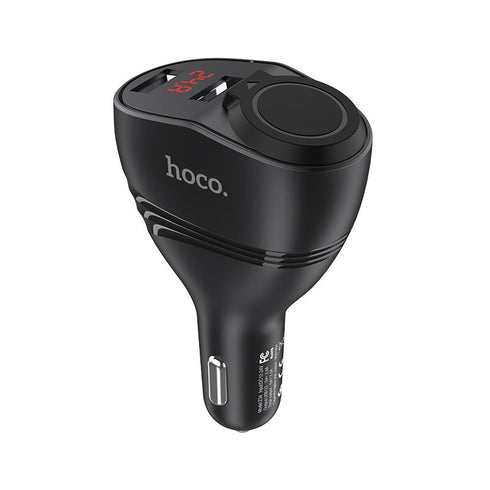 Hoco Thunder Power Car Charger With Dual USB 3.1A & Cigarette Lighter Z34