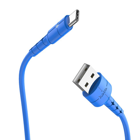 Hoco X30 1.2M 3.0A Type C Data Cable - Blue