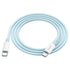 Hoco X68 100W Type C to Type C 2m Charging Data Cable - Blue - WooTech Online Shopping In SA
