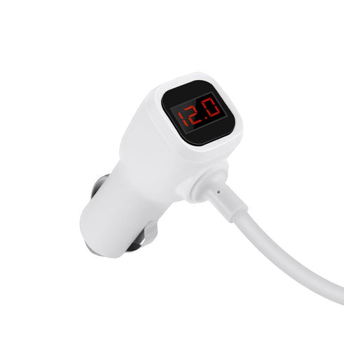 Hoco Z13 Dual USB 3 Cigarette Lighter Car Charger