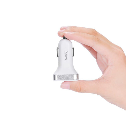 Hoco Z3 3.1A Dual USB LED Fast Car Charger - WooTech Online Shopping In SA