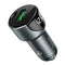 Hoco 2 in 1 Type-C + USB PD20W+QC3.0 Quick Car Charger