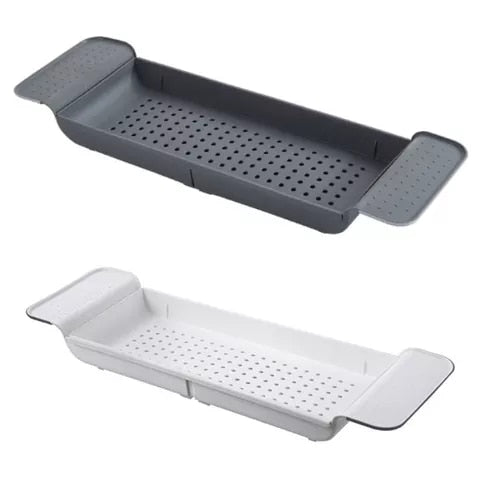 Expandable Bathtub Storage Tray