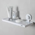 Bathlux Bathroom Single Shelf With Suction Cups