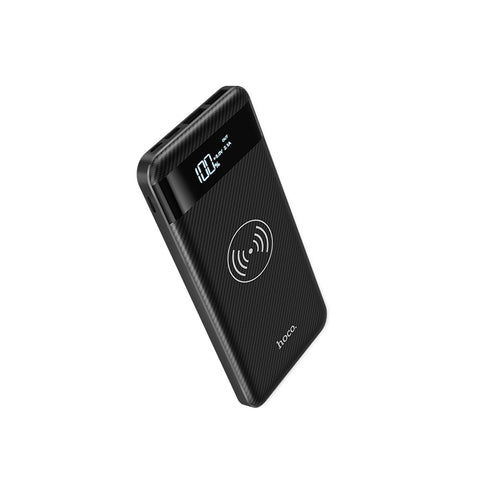 Wireless slim Power bank 10000 mAh wireless charging - Hoco J11 - WooTech Online Shopping