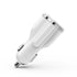 Moxom car charger dual port kc-11 black and white - WooTech Online Shopping