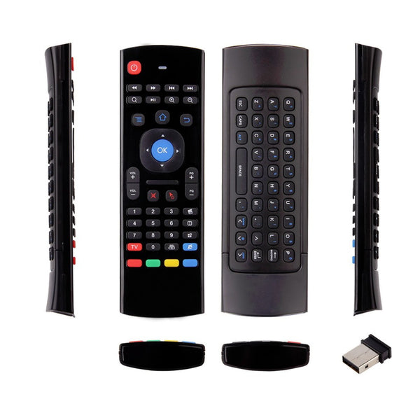 Wireless Air Mouse Keyboard Remote For TV , Ps , Pc , Media Player - WooTech Online Shopping