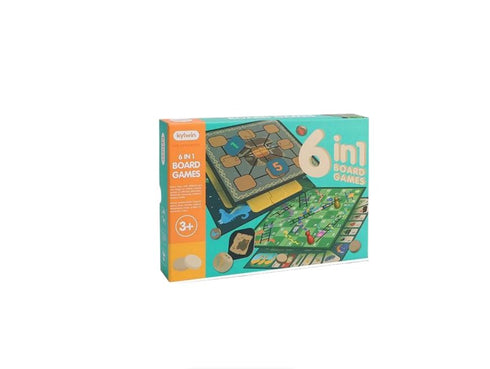 Kylwin 6 In 1 Board Games - WooTech Online Shopping In SA