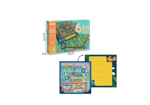 Kylwin 6 In 1 Board Games - WooTech Online Shopping In SA