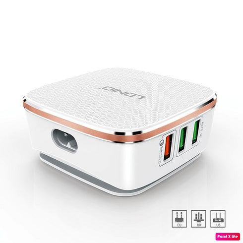 LDNIO - A6704 - 6 USB Port Charger - For Mobile Phone Quick Fast Charge
