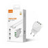 LDNIO Fast Charging Adapter with Type -C Cable 15.5W USB (3 Ports) EU Plug Charger Adapter A3315 - WooTech Online Shopping In SA