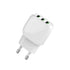 LDNIO Fast Charging Adapter with Type -C Cable 15.5W USB (3 Ports) EU Plug Charger Adapter A3315 - WooTech Online Shopping In SA