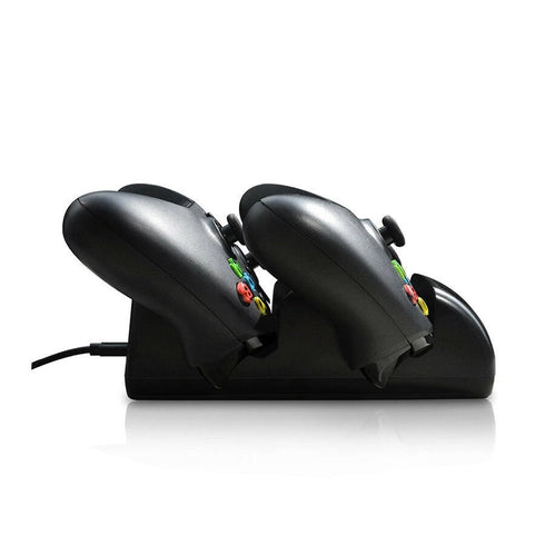 MIMD Charging Dock for XBOX ONE/SLIM/X Dual Gaming Charger Stand for XBOXONE- Black