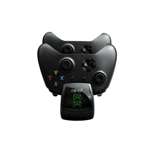 MIMD Charging Dock for XBOX ONE/SLIM/X Dual Gaming Charger Stand for XBOXONE- Black