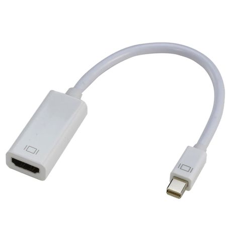 Mini Display Port To Full Hd 4K HDMI Adapter Female - WooTech Online Shopping In SA