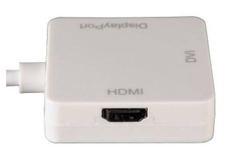 Mini Display Port to HDMI|DVI|DISPLAYPORT Adapter - White