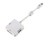 Mini Display Port to HDMI|DVI|DISPLAYPORT Adapter - White
