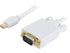 Mini Display Port To VGA Male cable 1.8M