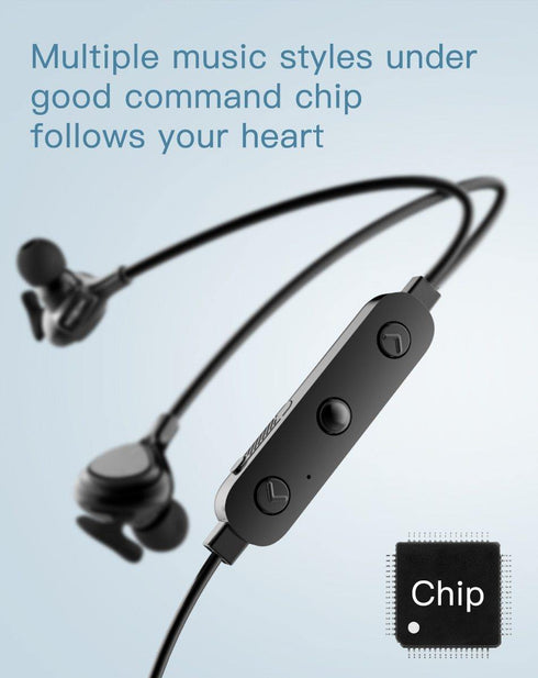 MOXOM Bluetooth Earphones Wireless Volume Control Stereo Headset V4.1 Noise Reducing Wireless Earphones For iPhone for Samsung mox-25