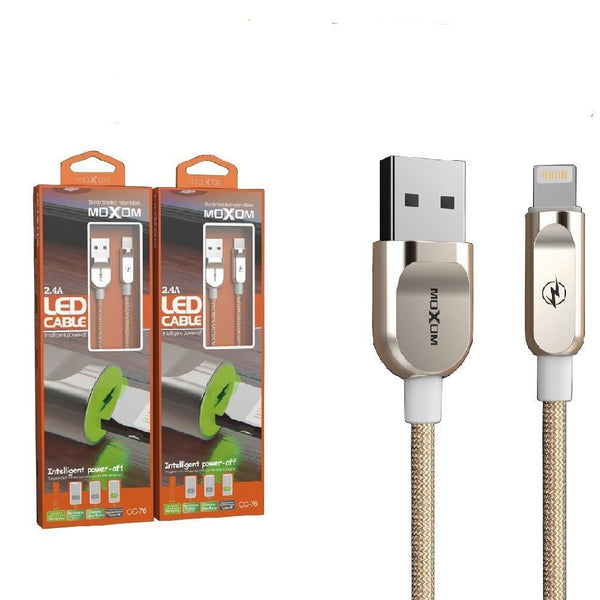 Moxom fast cable cc-76 silver - WooTech Online Shopping In SA