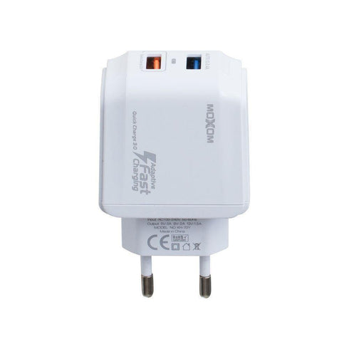 Moxom Fast Home Charger 2 port charger