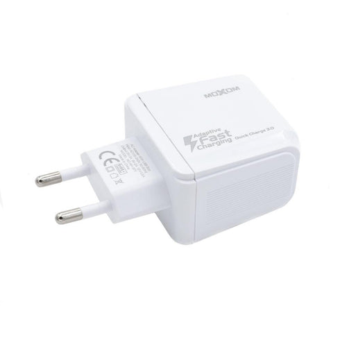 Moxom QC3.0 Super Fast Phone charger- With cable- kh-67y