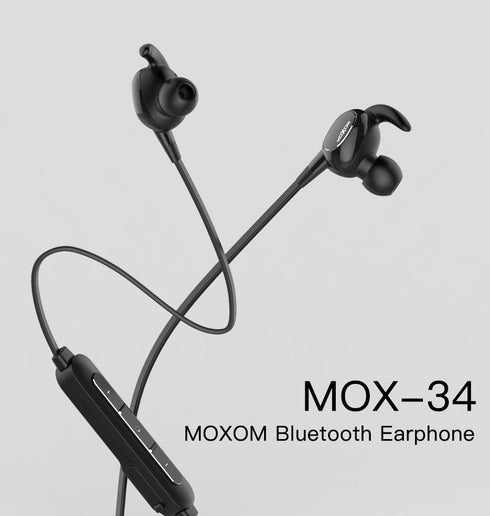 MOXOM Wireless Headphones Bluetooth V4.1 Sport Earphone mox34
