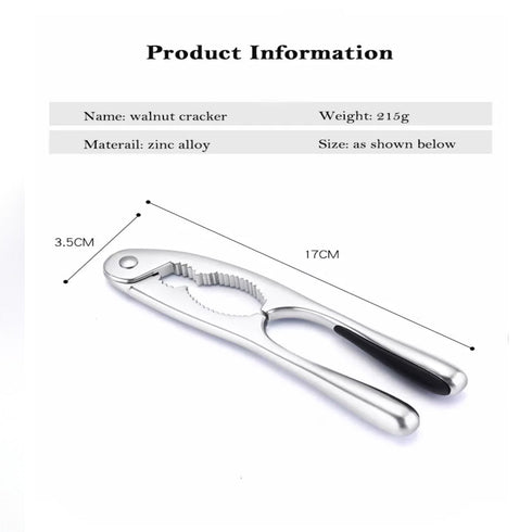 Nutcracker Walnut Pecan Nut Cracker Heavy Duty Shell Cracker