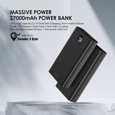 Oraimo 27000mah Fast Charging power bank - OPB-P271D