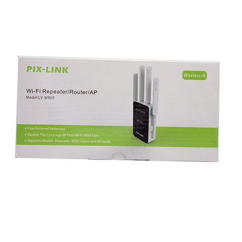 Pix- Link LV-WR09 Wireless N Wifi Repeater/Router/AP - White
