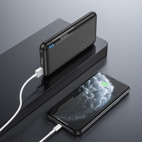 Hoco J82 10000mAh Power-Bank - Black