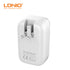 USB Phone Charger 4 Ports Wall Travel Light Charger 5V 4.4A