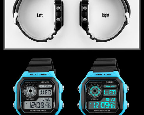 SKMEI 1299 Waterproof Alarm Bluetooth Sports Watch
